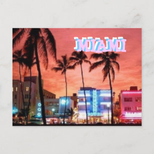 Miami Beach, Florida Vykort