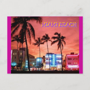 Miami Beach, Florida Vykort