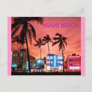 Miami Beach, Florida Vykort