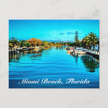 Miami Beach Florida vykort