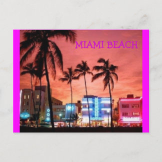 Miami Beach, Florida Vykort