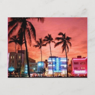 Miami Beach, Florida Vykort