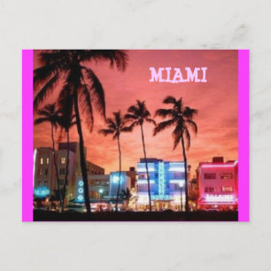 Miami Beach, Florida Vykort