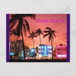 Miami Beach, Florida Vykort