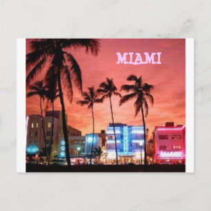 Miami Beach, Florida Vykort