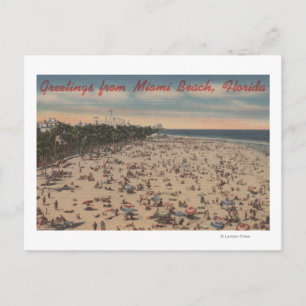 Miami Beach, FloridaHälsningar FrånMiami, FL Vykort