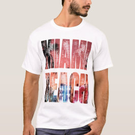 miami beach fun t shirt