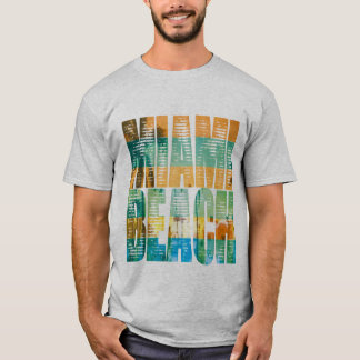 miami beach fun tee shirt