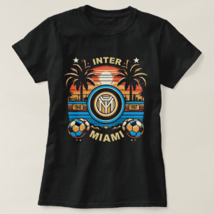 Miami Beach Futbol Vibes: Celebrate Inter Miami FC T Shirt