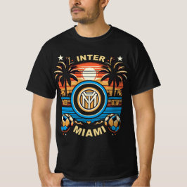 Miami Beach Futbol Vibes: Celebrate Inter Miami FC T Shirt