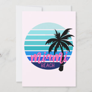 Miami Beach Inbjudningar