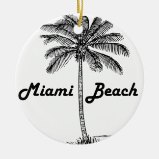 Miami Beach Julgransprydnad Keramik