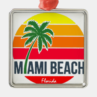 Miami Beach Julgransprydnad Metall