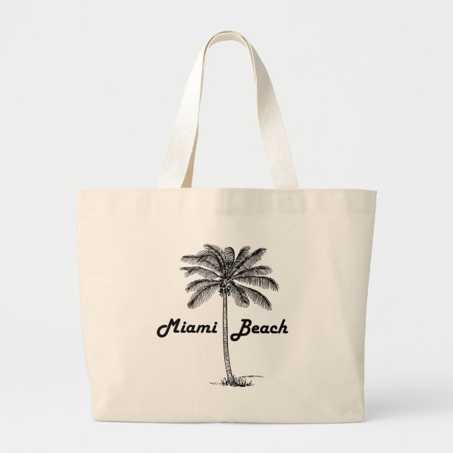 Miami Beach Jumbo Tygkasse (Framsidan)