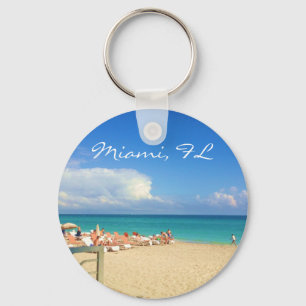 Miami Beach Keychain Nyckelring