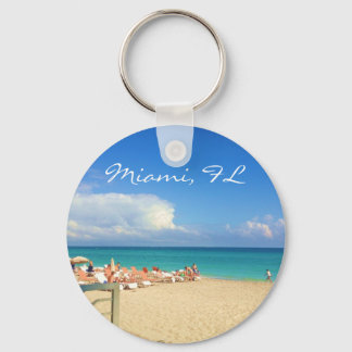 Miami Beach Keychain Nyckelring