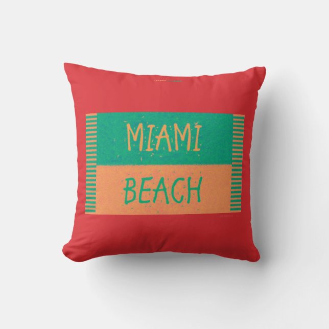 MIAMI BEACH KUDDE (Framsida)