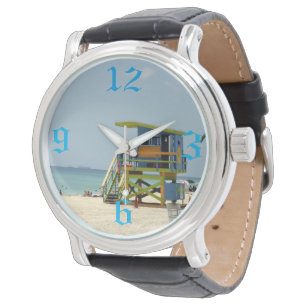 Miami Beach Lifeguard Shack Armbandsur