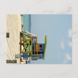 Miami Beach Lifeguard Shack Vykort