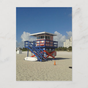 Miami Beach Lifeguards Ocean Patrol #02 Vykort