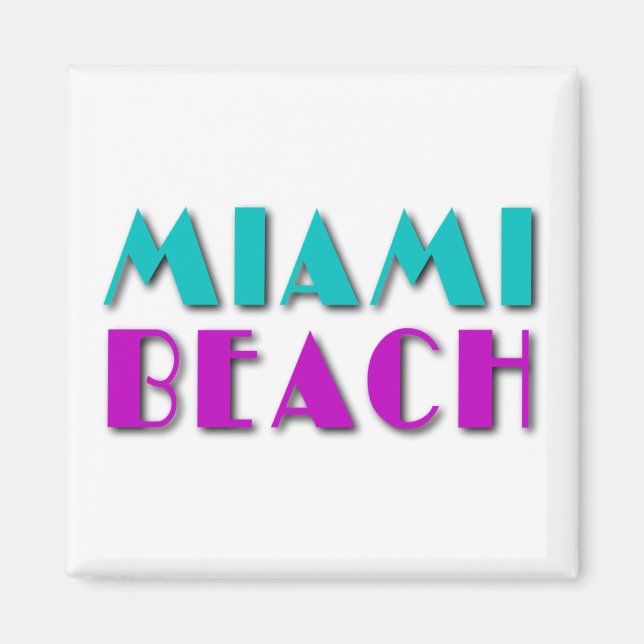 Miami Beach Magnet (Framsidan)