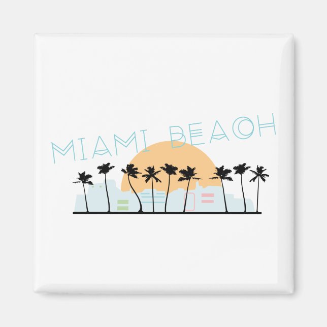 Miami Beach Magnet (Framsidan)