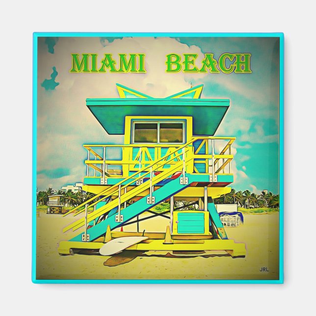 Miami Beach Magnet 2A (Framsidan)