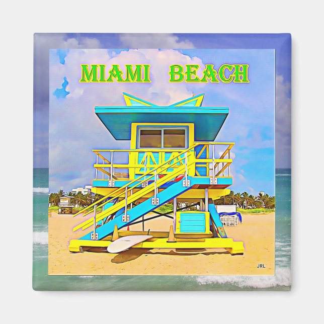 Miami Beach Magnet 2B (Framsidan)