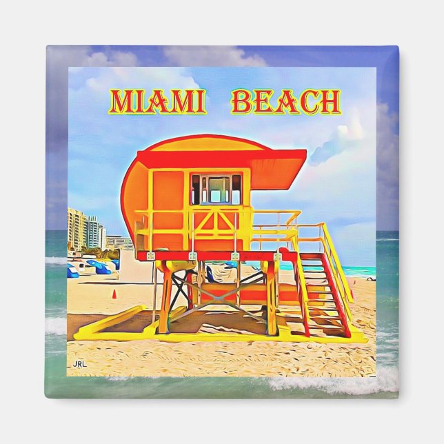 Miami Beach Magnet 3B (Framsidan)