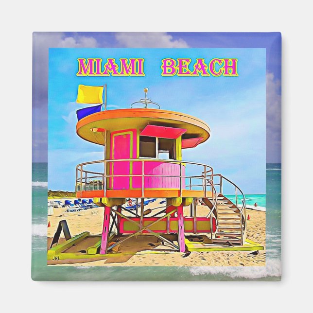 Miami Beach Magnet 4B (Framsidan)