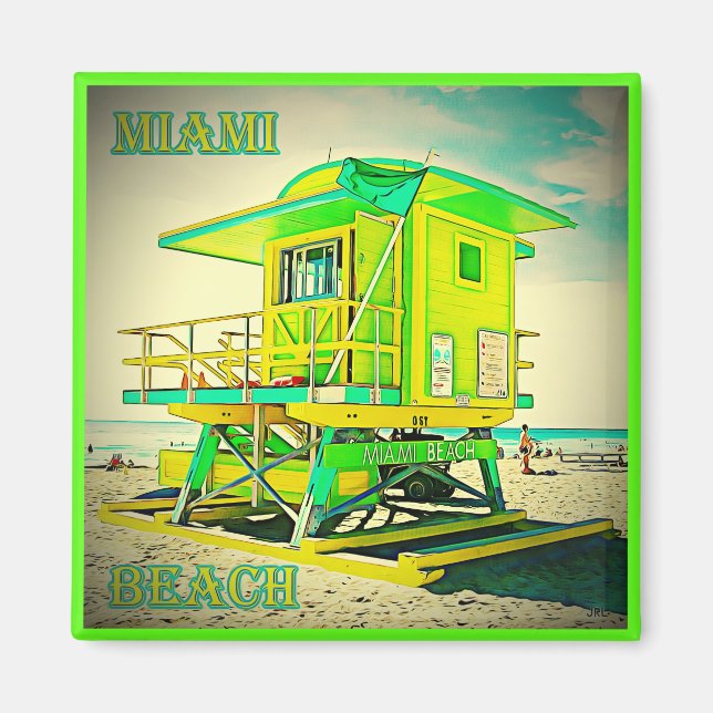 Miami Beach Magnet 6A (Framsidan)