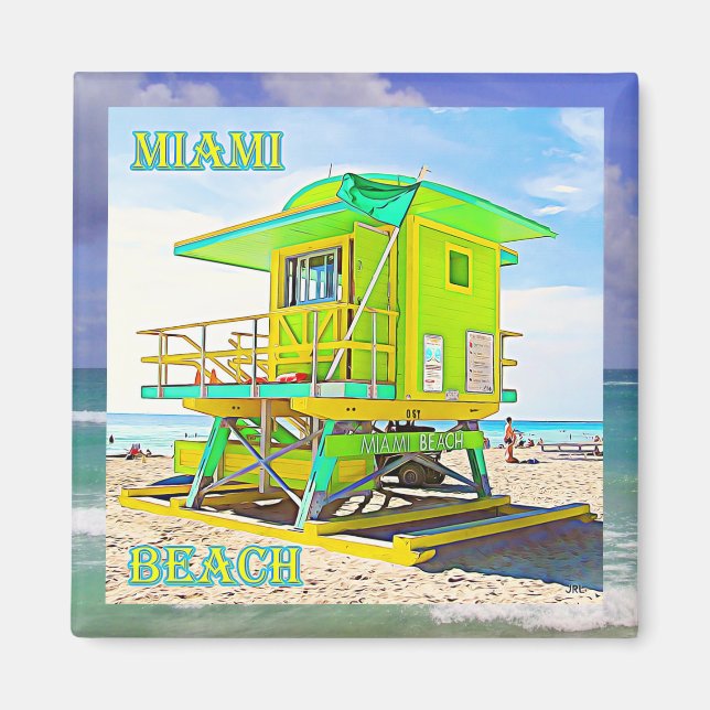 Miami Beach Magnet 6B (Framsidan)