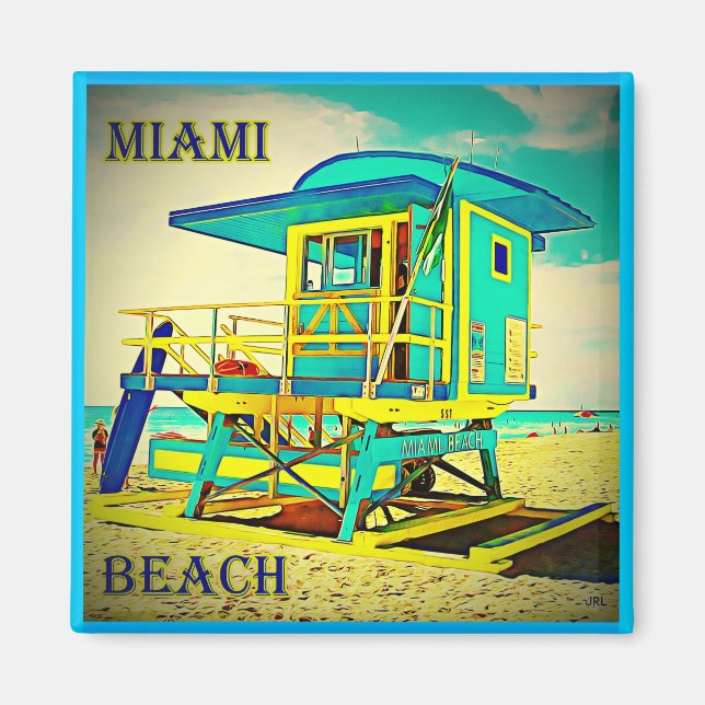 Miami Beach Magnet 7A (Framsidan)
