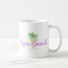 Miami Beach Pam Kaffemugg