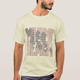 miami beach pink violet fun tee shirt