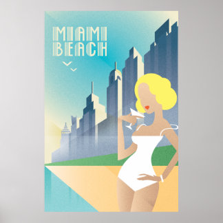 Miami Beach Poster