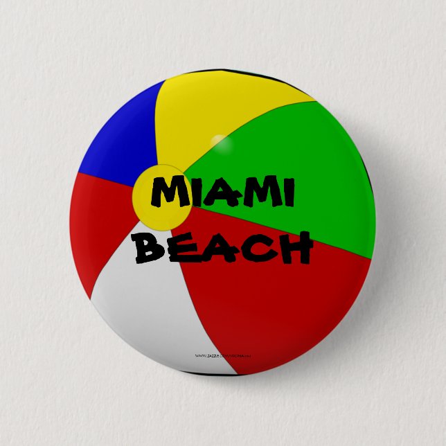 Miami Beach, Strand boll, knapp (Framsida)