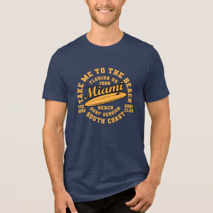 Miami Beach-Surfans Klubb: Ride the Vågar i Stil T Shirt