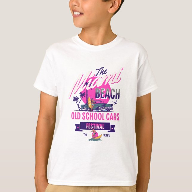 Miami Beach T-Shirt (Framsida)