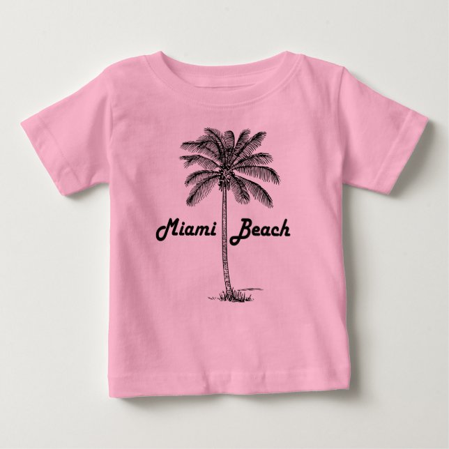 Miami Beach Tee Shirt (Framsida)