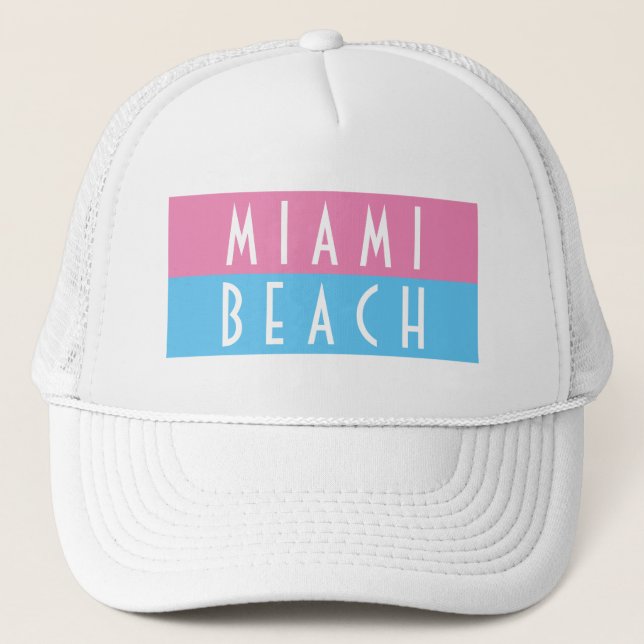Miami Beach Vice Truckerkeps (Framsida)