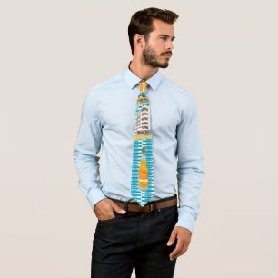 Miami Beach Vintage-inspirerad Tie Slips