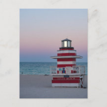 Miami Beach Watch Tower vykort