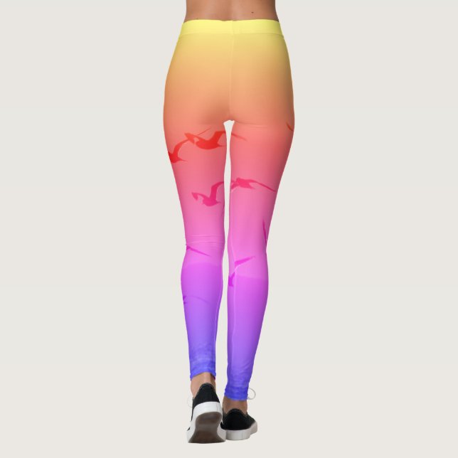 MIAMI BIRD FLIGHT LEGGINGS (Baksida)