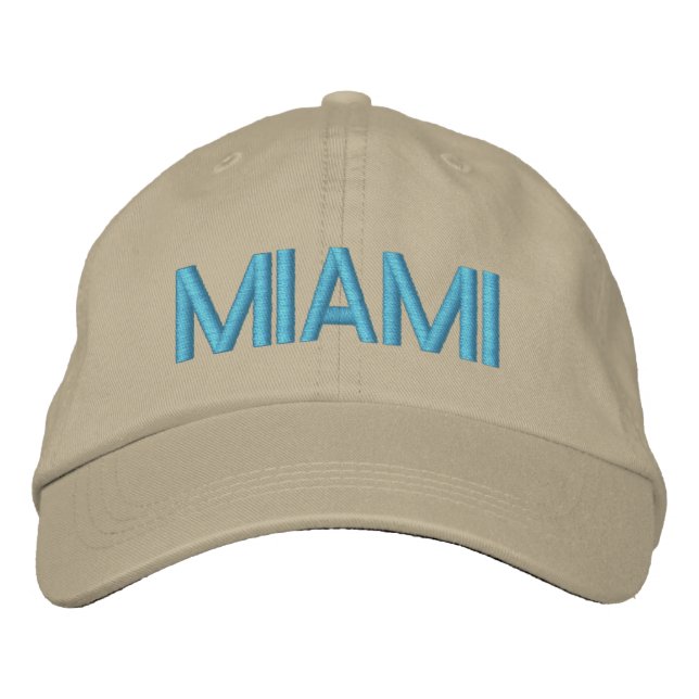 Miami Cap Broderad Keps (Framsida)