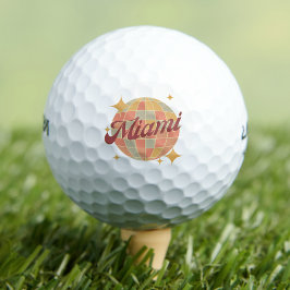 Miami City Florida Retro golfing resort