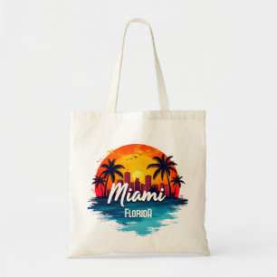Miami City Florida skyline Tygkasse