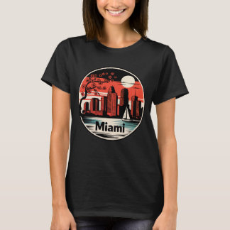 Miami City Florida USA T Shirt