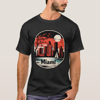 Miami City Florida USA T Shirt