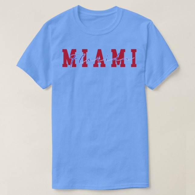 Miami City T Shirt (Design framsida)